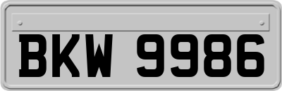 BKW9986