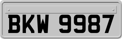BKW9987