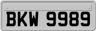 BKW9989