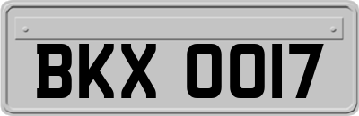 BKX0017