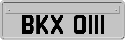 BKX0111