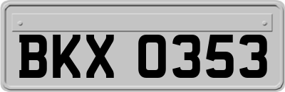 BKX0353