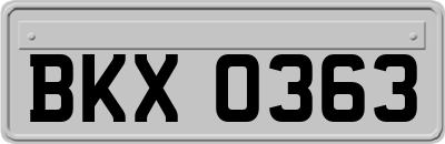 BKX0363