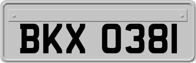 BKX0381