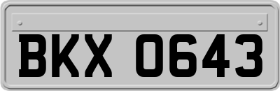 BKX0643