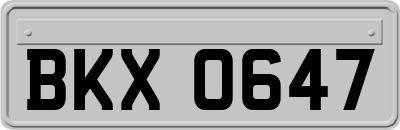 BKX0647