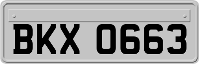 BKX0663