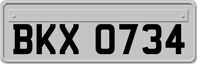 BKX0734