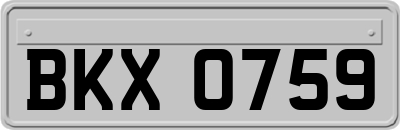 BKX0759