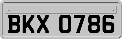BKX0786