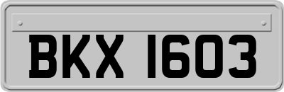 BKX1603