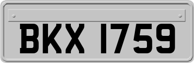 BKX1759