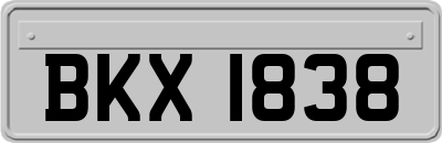 BKX1838