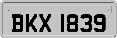 BKX1839