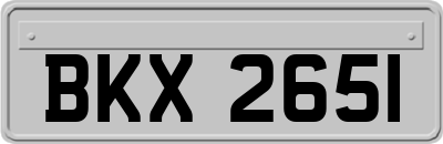 BKX2651