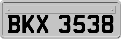 BKX3538