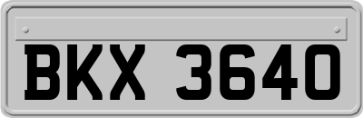 BKX3640
