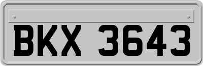 BKX3643