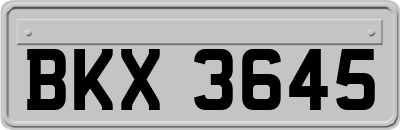 BKX3645