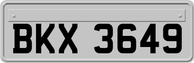 BKX3649