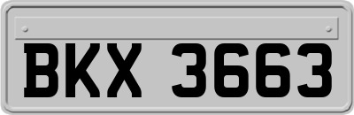 BKX3663