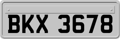 BKX3678