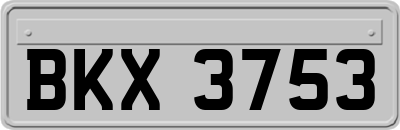 BKX3753