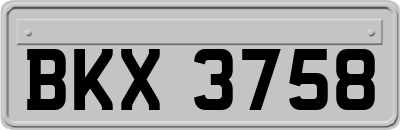 BKX3758