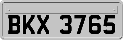 BKX3765