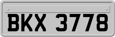 BKX3778