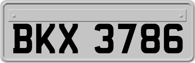 BKX3786