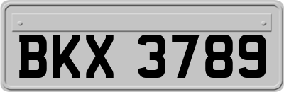 BKX3789