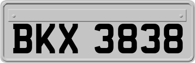BKX3838
