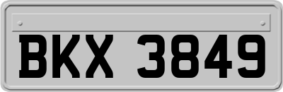 BKX3849