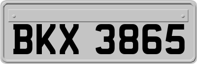 BKX3865