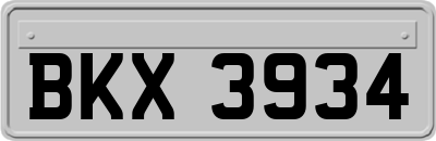 BKX3934