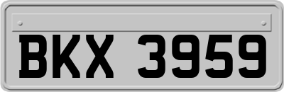 BKX3959