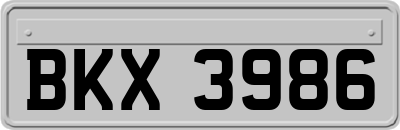 BKX3986