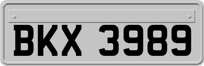BKX3989