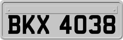 BKX4038