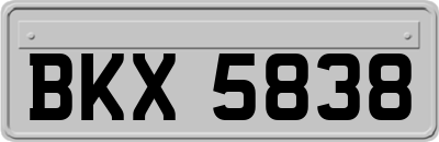 BKX5838