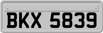 BKX5839