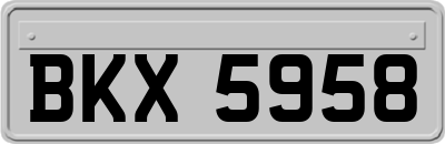 BKX5958