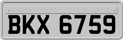 BKX6759