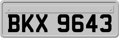 BKX9643