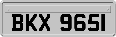 BKX9651
