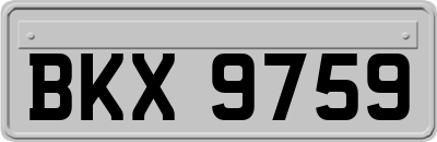 BKX9759