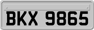 BKX9865