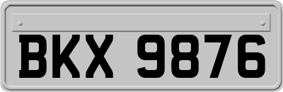BKX9876