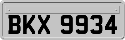 BKX9934